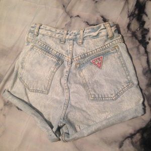 Rare Vintage Guess High Waist Shorts